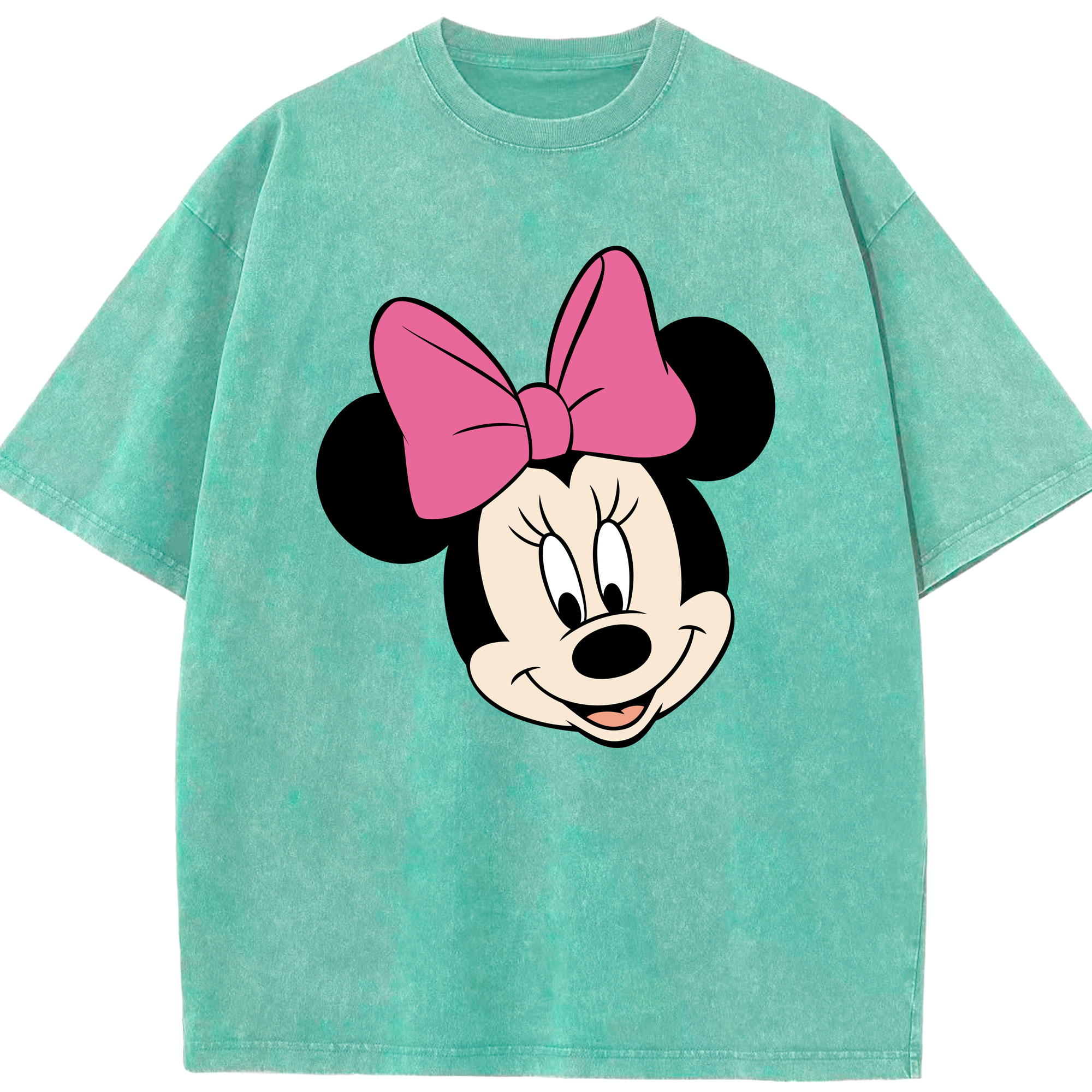 （画像用） ミッキーマウス Mickey Mouse 綿100% ヴィンテージ風 半袖Tシャツ（フロントプリント）